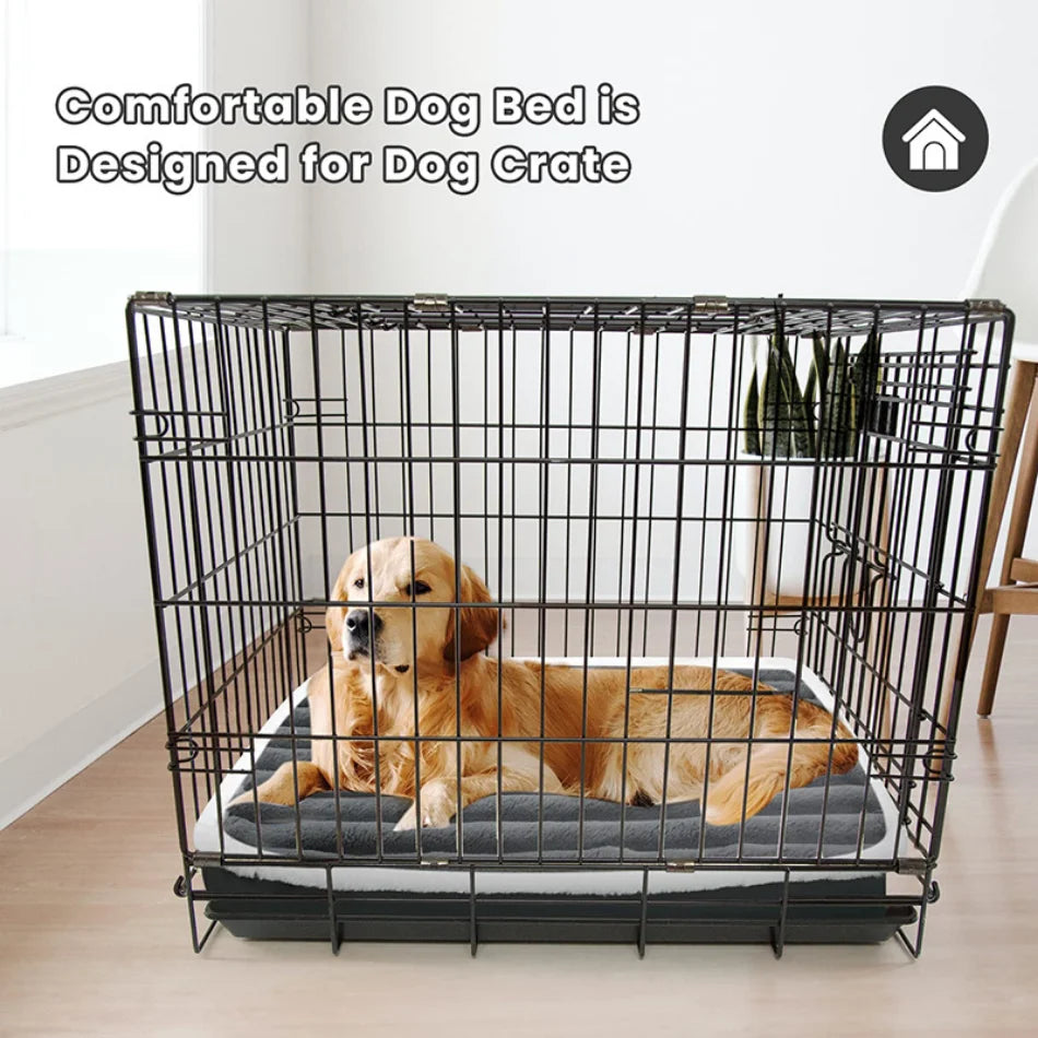 Tapis de couchage pour lit pour chien avec fermeture éclair