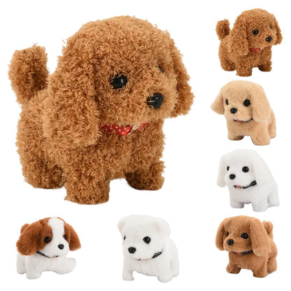 Jouet en peluche pour chien, poupée mignonne pour bébé, électrique, éducatif et interactif