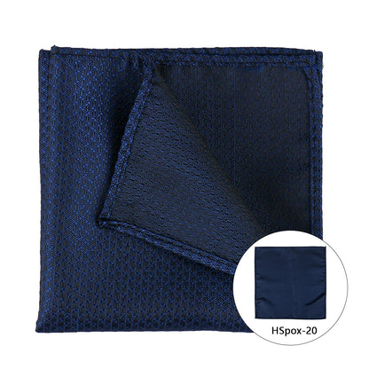 Pochette de costume homme à motif cachemire multicolore – Mouchoir de mariage tissé jacquard