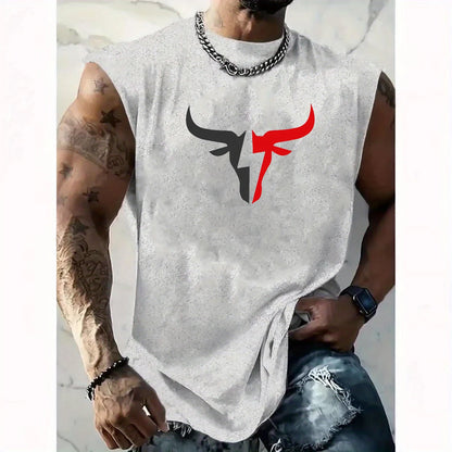 Men's Fitness Sleeveless Tank Top Tshirt
