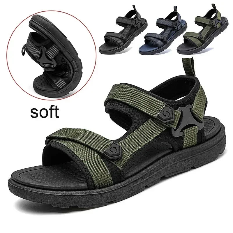 Leichte Herren-Sommersandalen