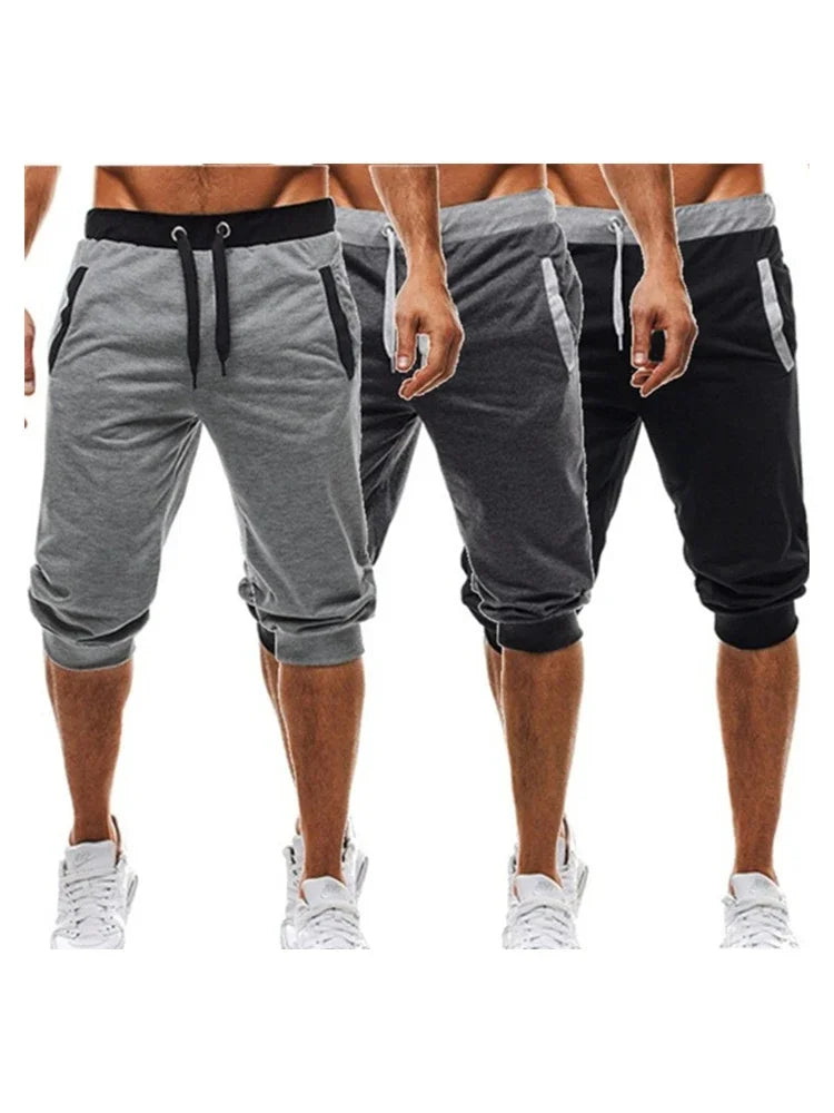 Sommer-Capri-Shorts für Herren zum Laufen