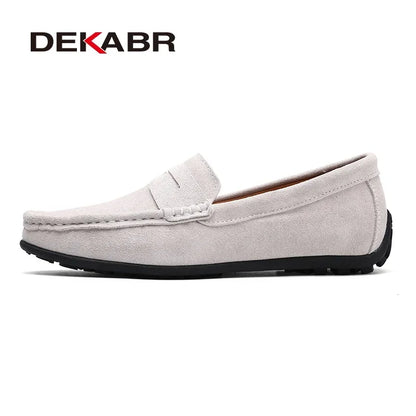 Hochwertige weiche Loafer aus echtem Leder für Herren