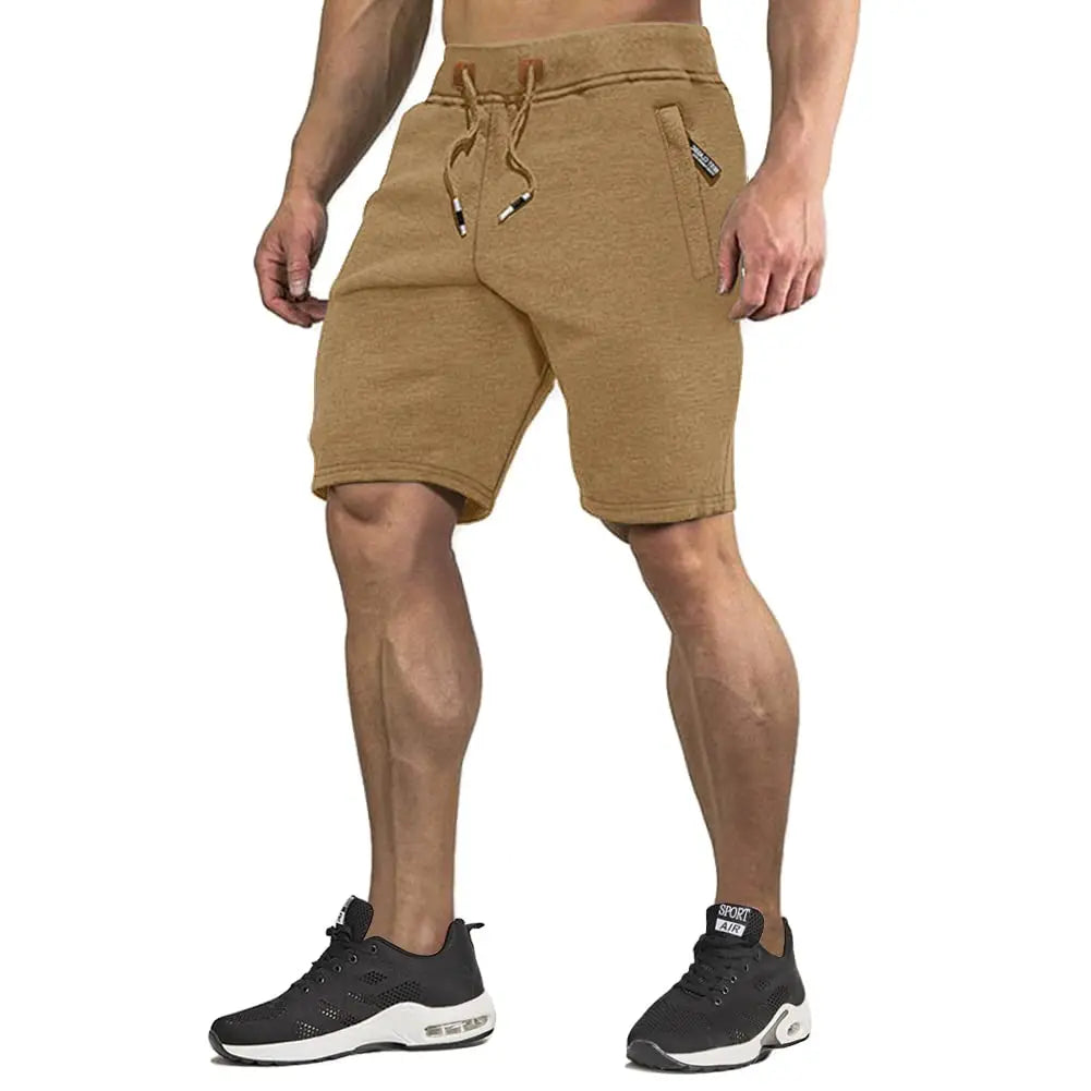 Men's Elastic Waist Running Shorts