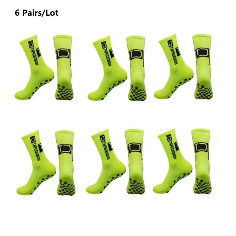 Mid-Calf Anti-Slip Sports Socks for Men