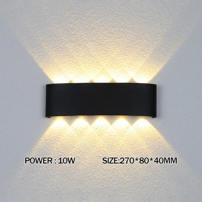 Wasserdichte LED-Wandleuchte für den Außenbereich