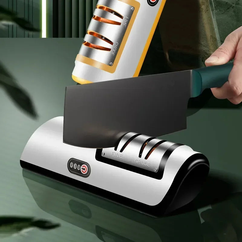 USB-Powered Automatic Knife Sharpener