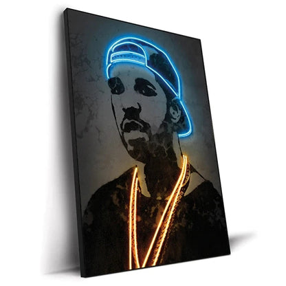 Hip Hop Singers Abstract Wall Art Paintings