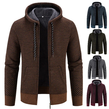 Veste à capuche de baseball slim fit pour homme