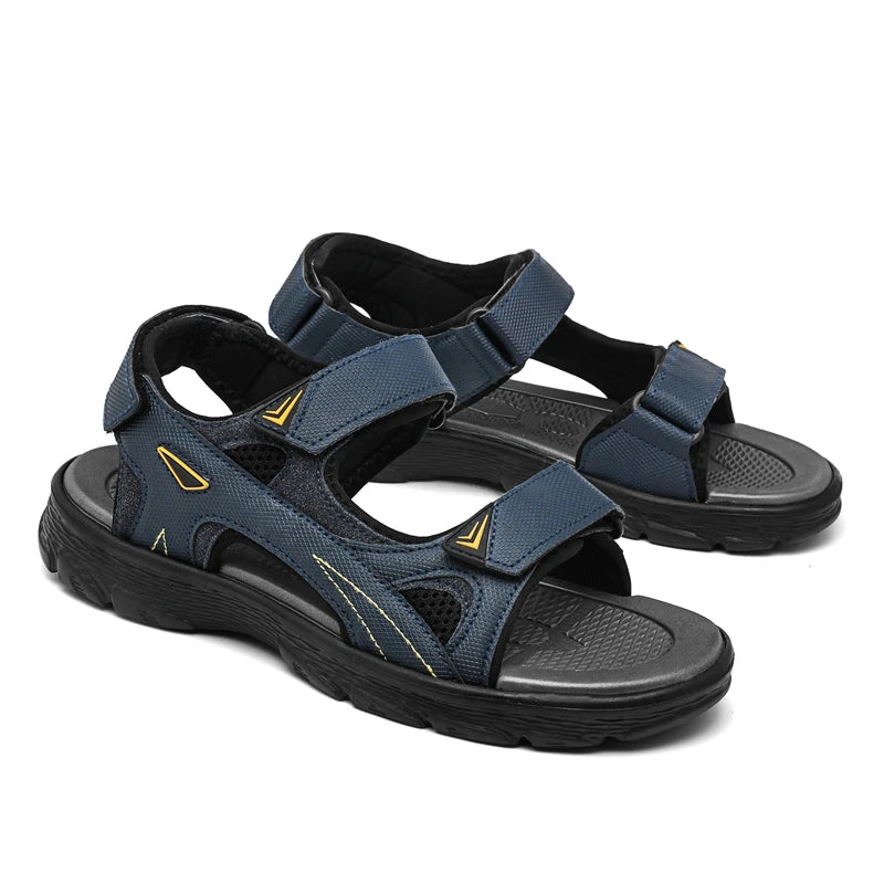 Sandales d'été imperméables à bout ouvert pour hommes, idéales pour la plage et le sport