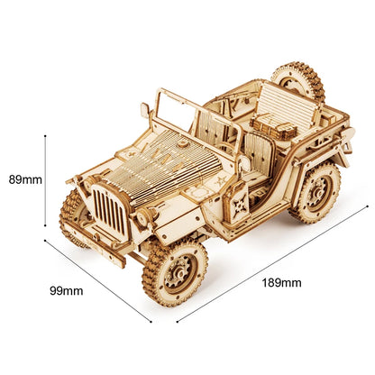 3D-Holzpuzzle für Kinder, beweglicher LKW-Kran