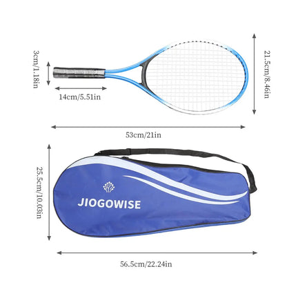 Ensemble de raquettes de tennis pour jeunes avec sac