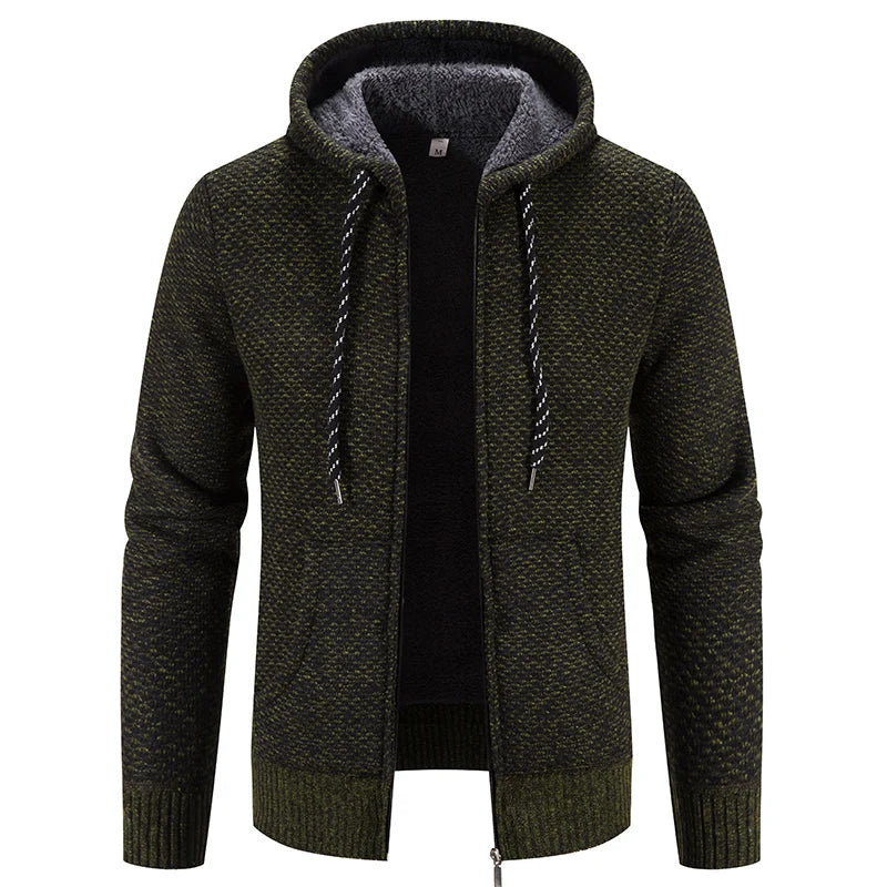 Veste à capuche de baseball slim fit pour homme