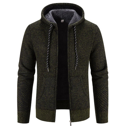 Veste à capuche de baseball slim fit pour homme