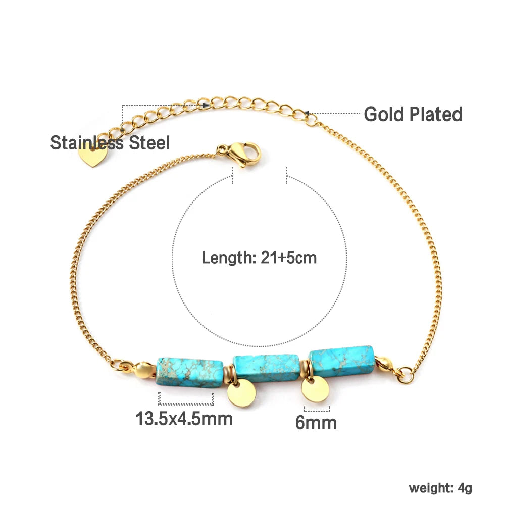 Gold-Silberfarbenes hohles Schmetterlings-Fußkettchen-Armband