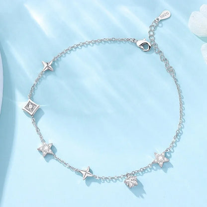 Bohemian Simulated Pearl Gold Anklet Bracelet for Women