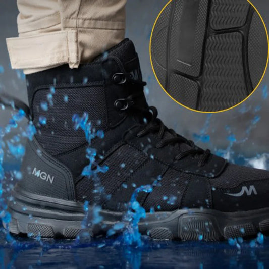 Indestructible Safety Shoes - Men Non Slip Work Shoes