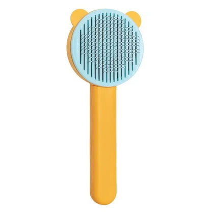Self Cleaning Cat & Dog Grooming Brush – Pet Hair Remover Brush for Shedding Deshedding Slicker Brush