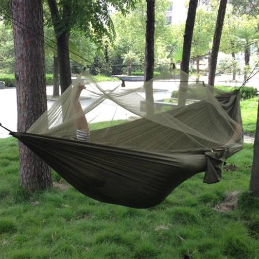 Summer Automatic Quick-Opening Mosquito Net Hammock