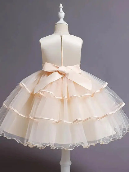 Robes d'été mi-longues pour filles de 4 à 6 ans