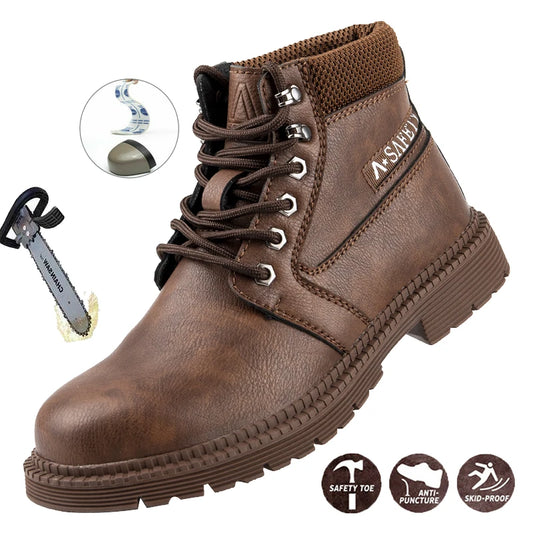 Chaussures de travail indestructibles - Bottes imperméables pour hommes