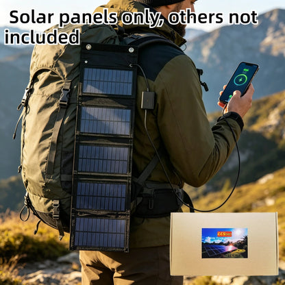 Outdoor Camping Dual USB Solar Panel Charger
