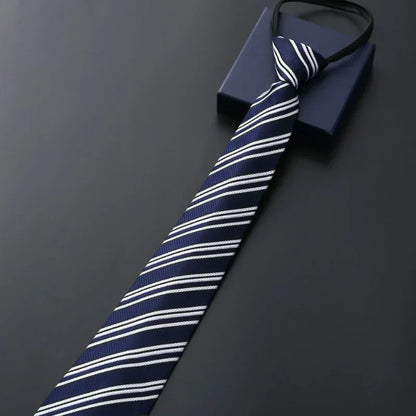 Krawatte mit Reißverschluss für Geschäfts- und Hochzeitskleidung