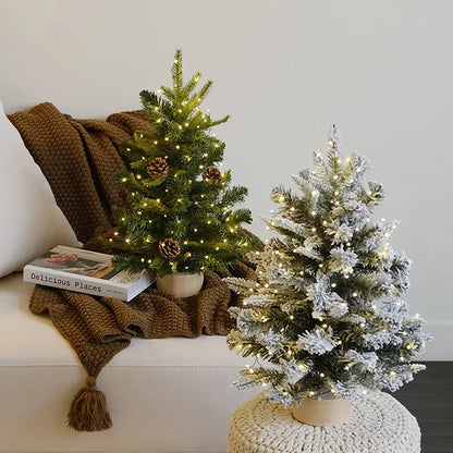 Mini Christmas Tree Desktop Home Decoration