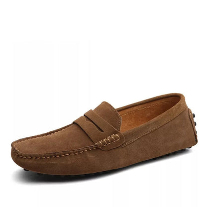 High-Quality Large Size Men's Leather Loafers