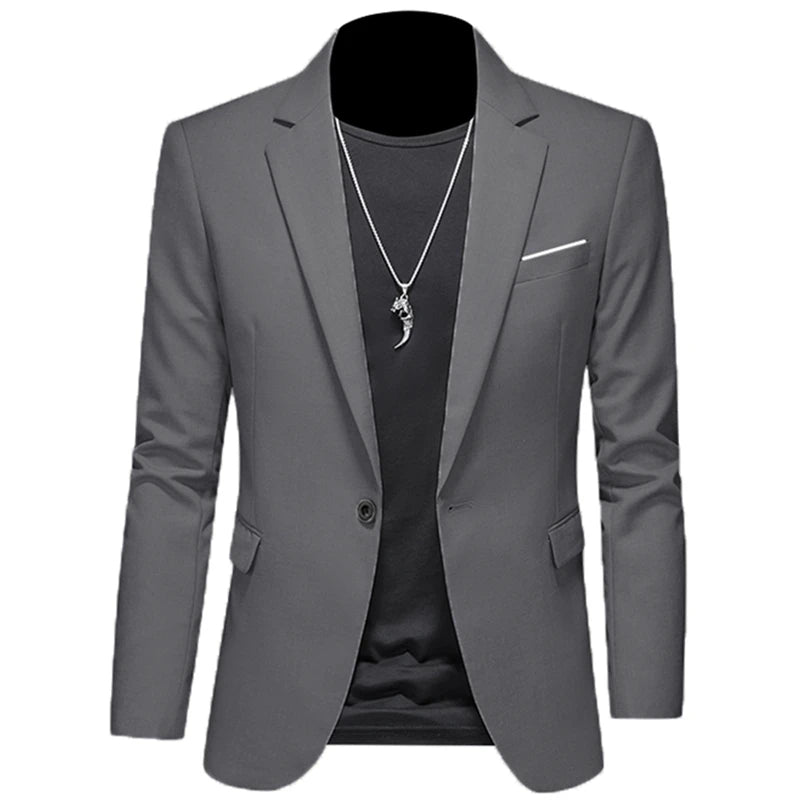 Neuer Slim Fit Freizeitblazer für Herren