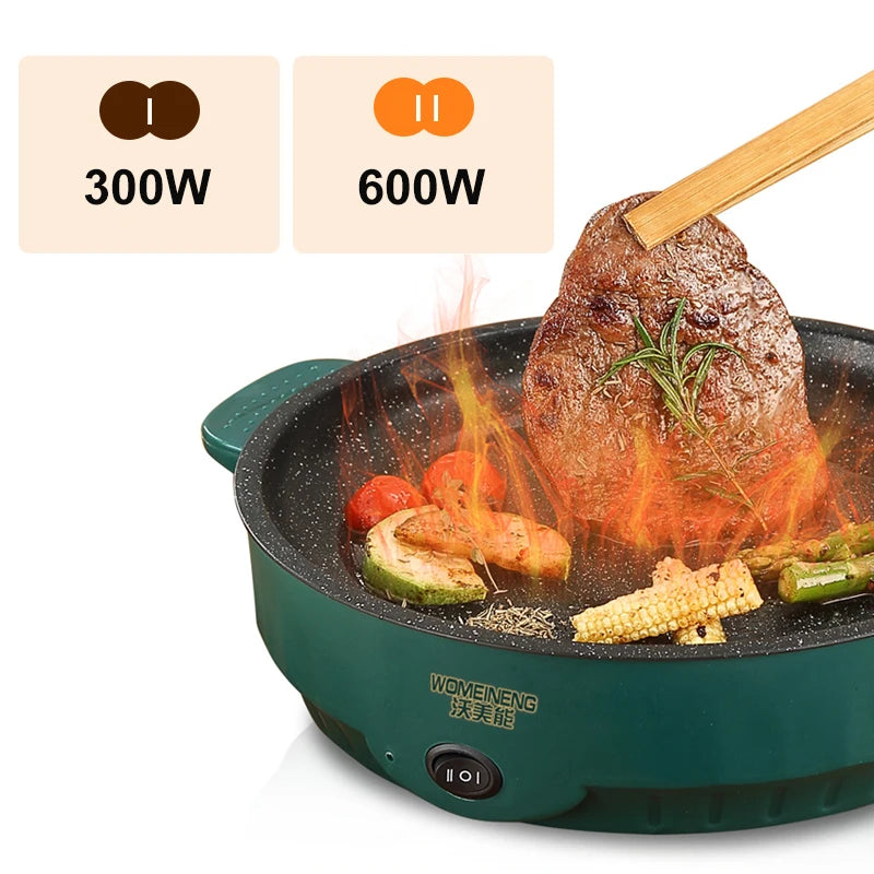 220V Househould Barbecue Electric Frying Baking Pan