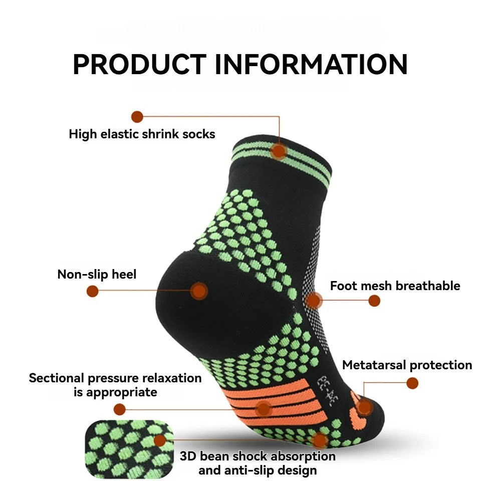 Sportkompressionsstrümpfe – Performance-Laufstrümpfe für Radfahren, Fußball und Laufen