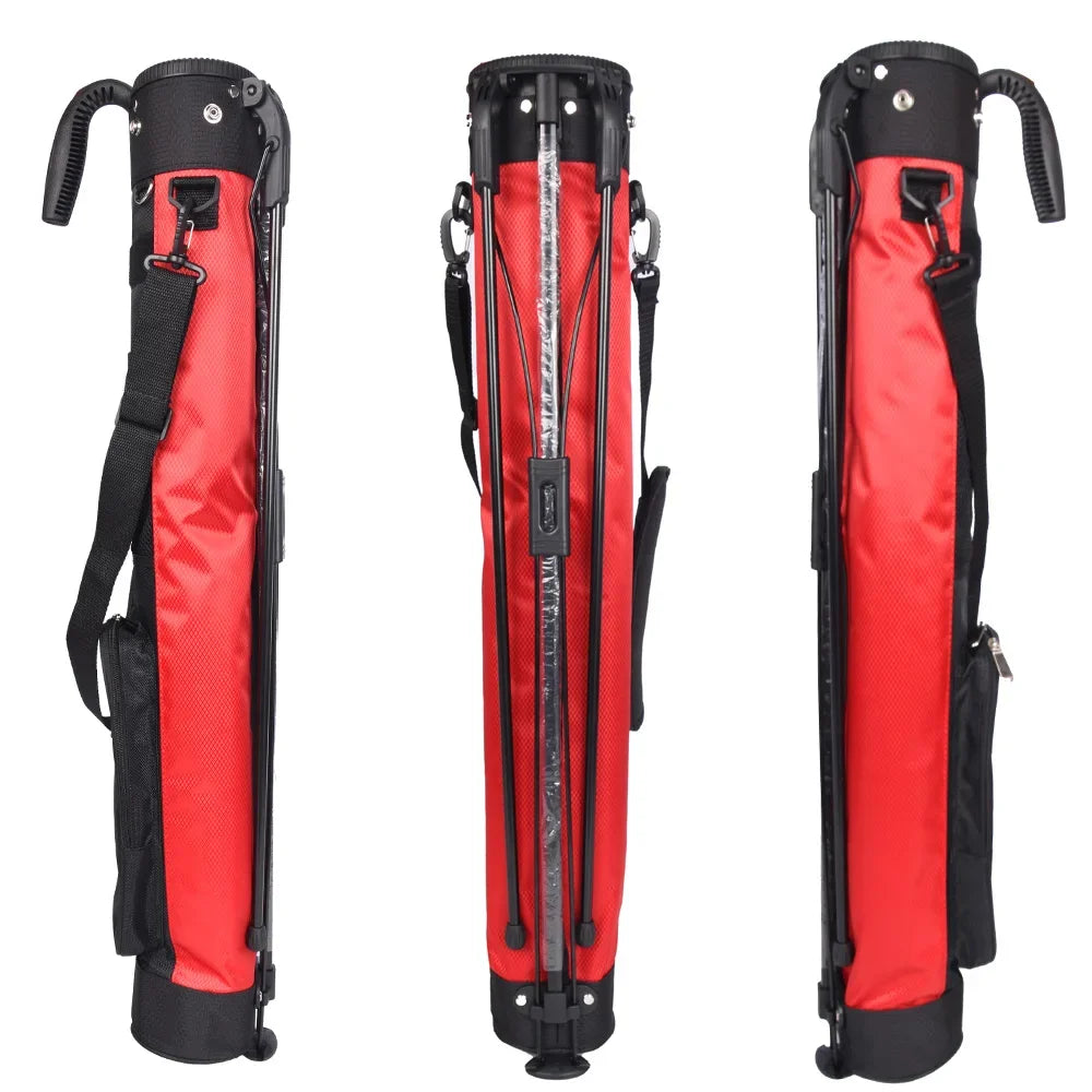 Lightweight Golf Club Bag: Waterproof Stand & Bracket