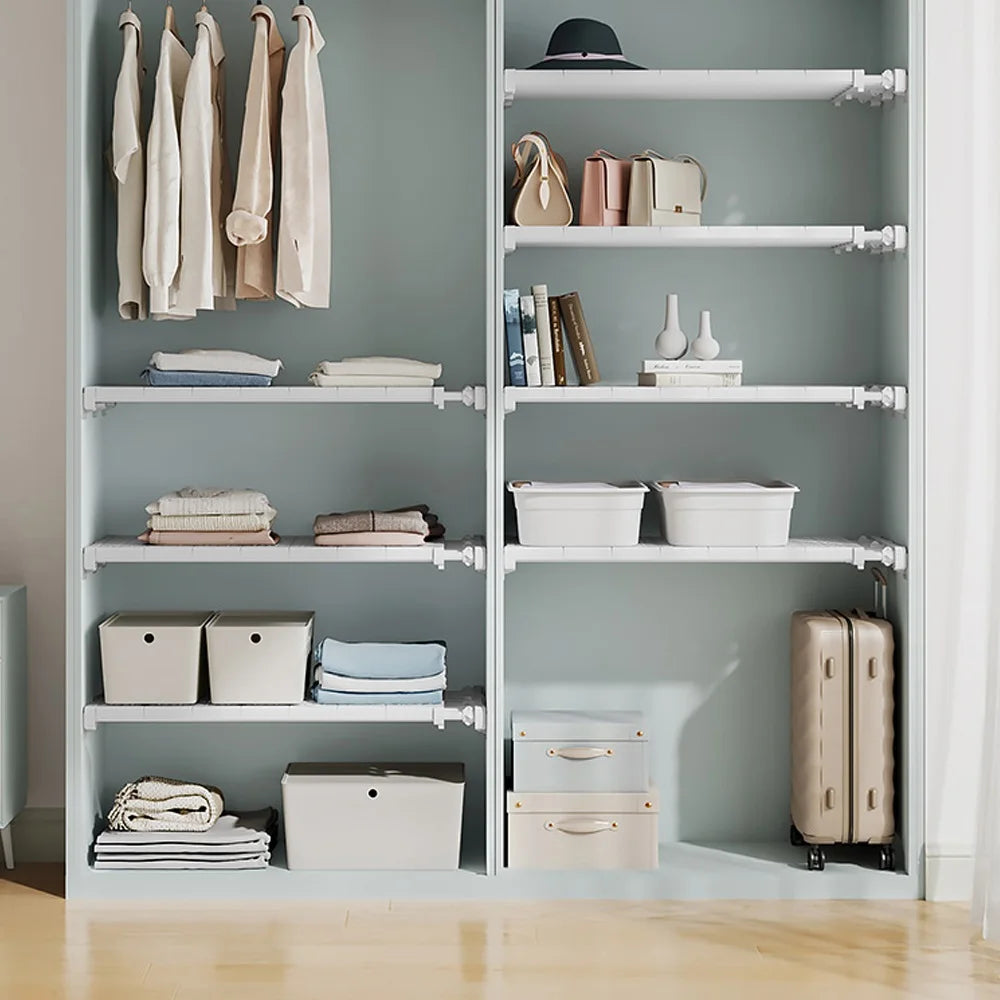 Multi-Layer Dustproof Wardrobe Storage Rack