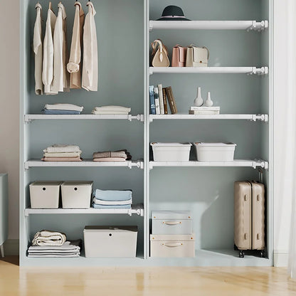 Multi-Layer Dustproof Wardrobe Storage Rack