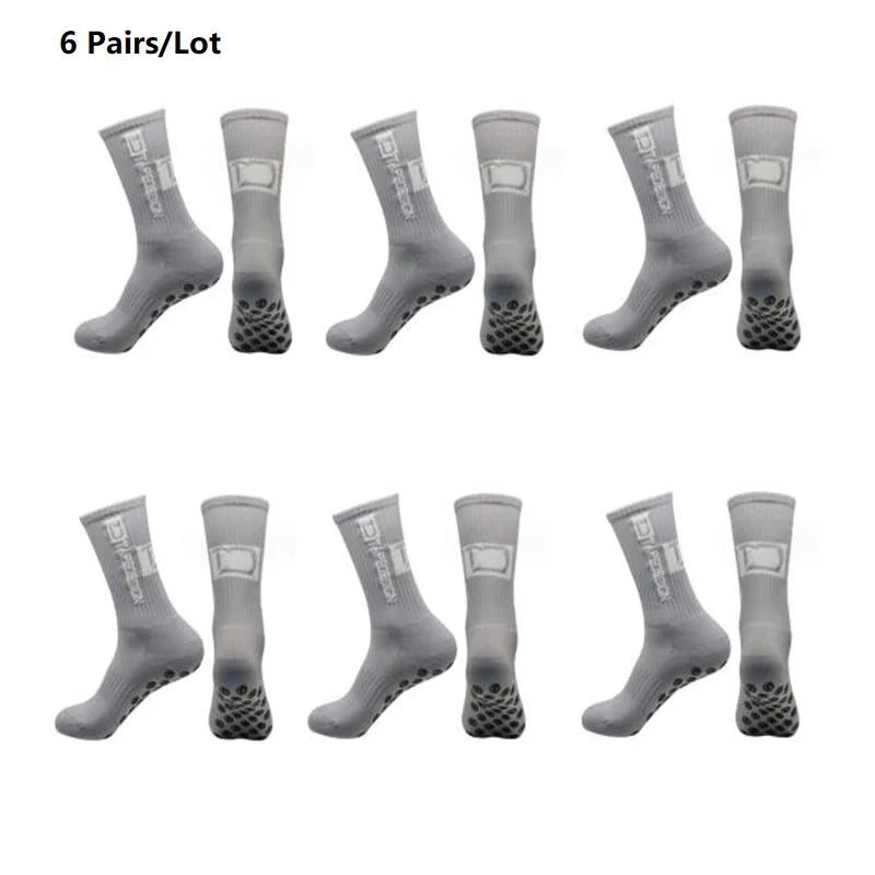 Mid-Calf Anti-Slip Sports Socks for Men