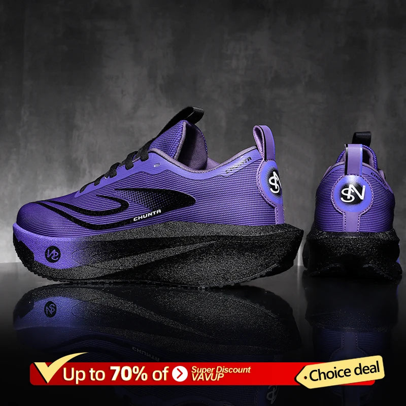 Chaussures de marathon à plaques de carbone