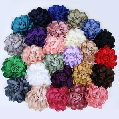 Womens Rose Flower Blazzer Brooches