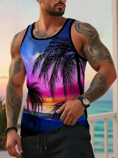 Ärmellose Fitness-Tanktops für Herren