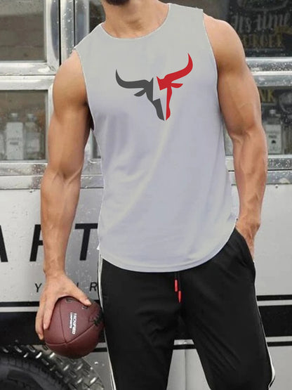 Men's Fitness Sleeveless Tank Top Tshirt