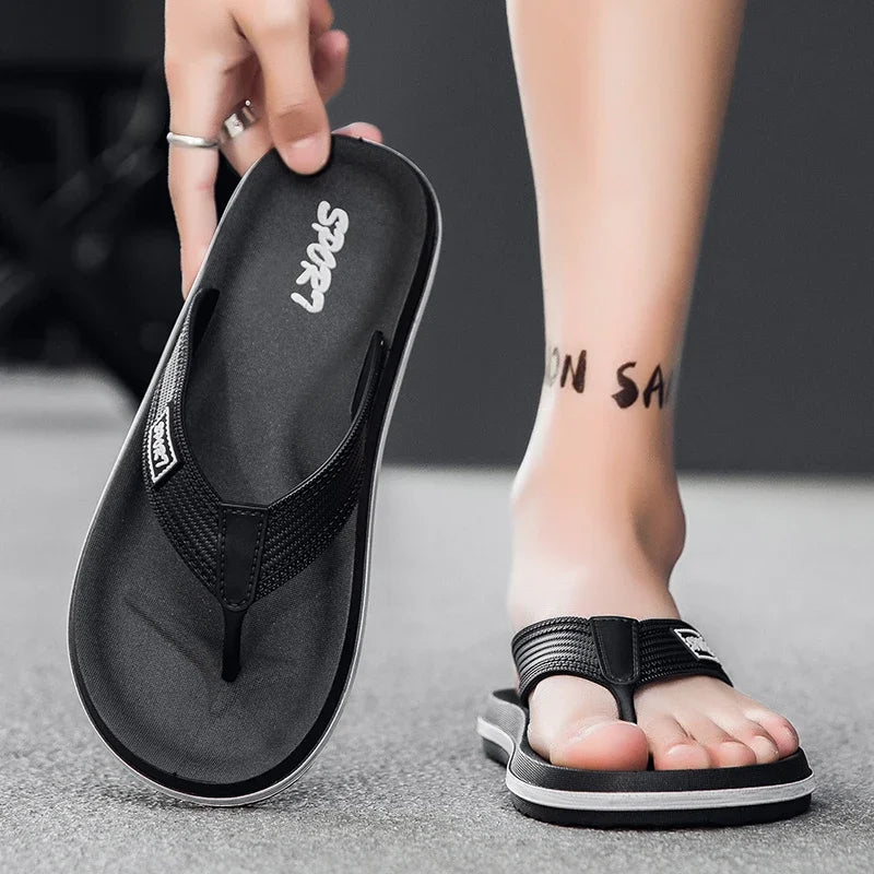 Sandales pour hommes - Pantoufles décontractées d'extérieur à double usage