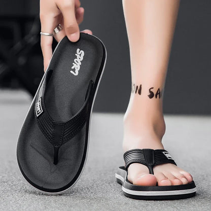 Sandales pour hommes - Pantoufles décontractées d'extérieur à double usage