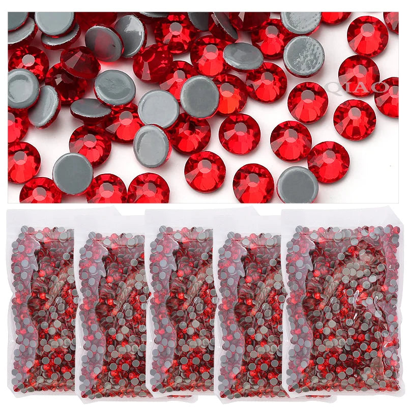 Strass pailletés à dos plat pour nail art, accessoires de décoration pour robe
