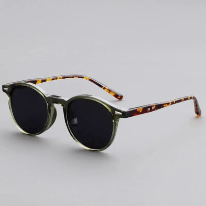 Unisex Designer Vintage Circle Sunglasses