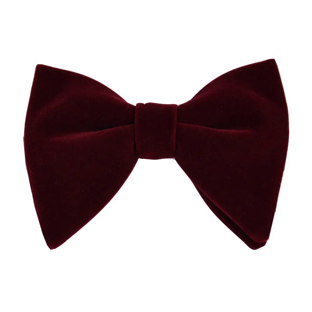 Men's Velvet Bow Tie Set