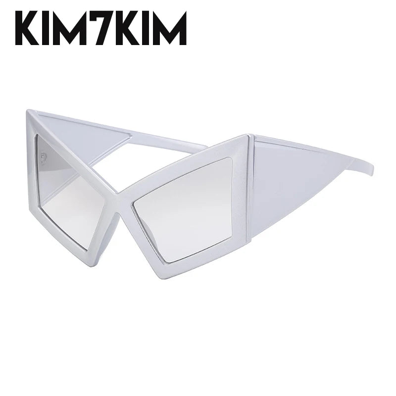 Women's Big Frame Oversized Cat Eye Sunglasses