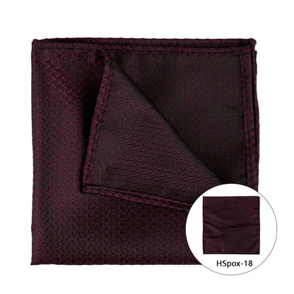 Pochette de costume homme à motif cachemire multicolore – Mouchoir de mariage tissé jacquard