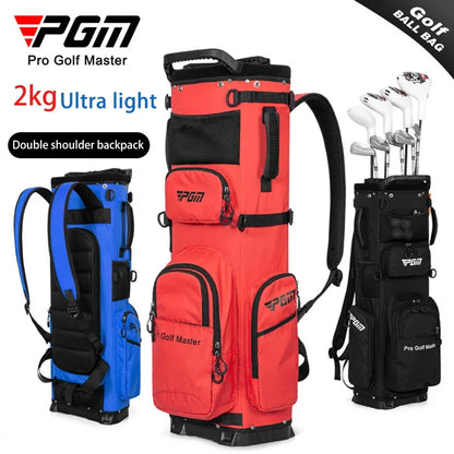 PGM QB144: Ultra-Lightweight Backpack Golf Bag