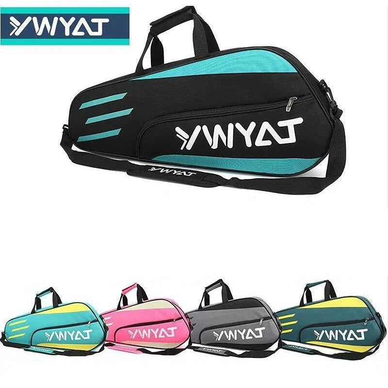 Unisex-Sechserpack wasserdichte Badmintonschlägertasche 