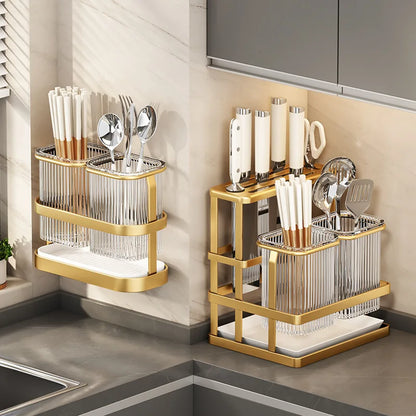 Support de rangement pour couverts de cuisine, support pour cuillère.